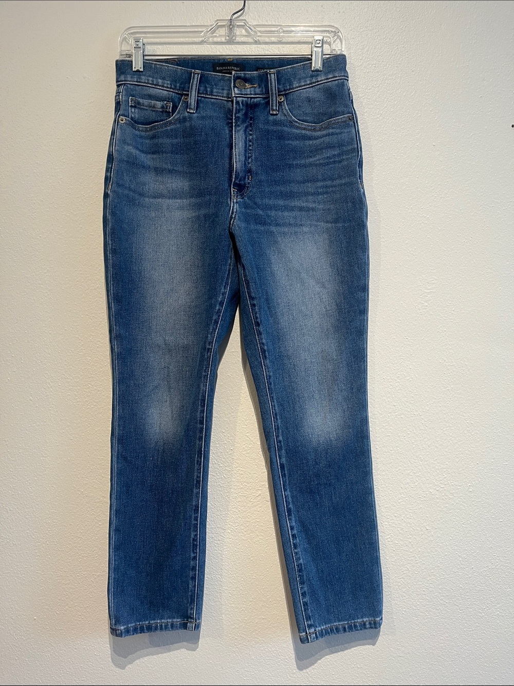 Banana Republic Premium Denim High-Rise Slim Jeans